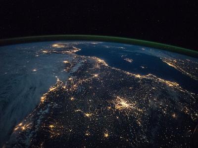 view of earth